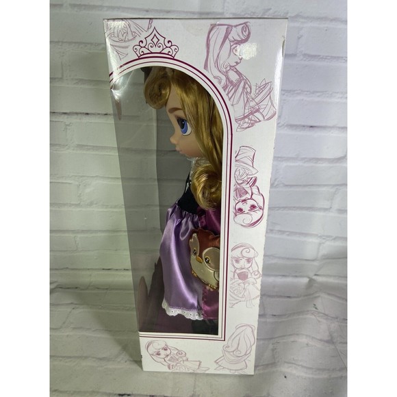 Disney Animators Collection Sleeping Beauty Princess Aurora 16in Doll With Pet - Picture 3 of 9